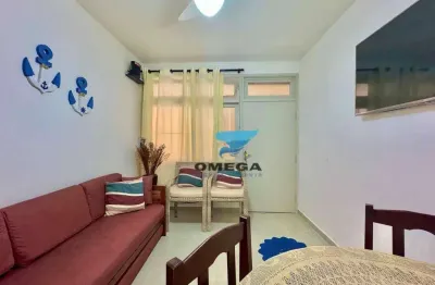 Apartamento com 2 dormitórios à venda, 60 m² por r$ 450.000,00 - pitangueiras - guarujá/sp