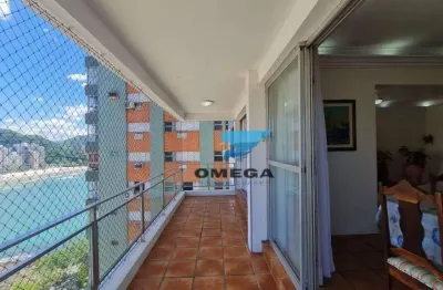 Apartamento com varanda vista mar, com 5 dormitórios à venda na praia das astúrias - guarujá/sp
