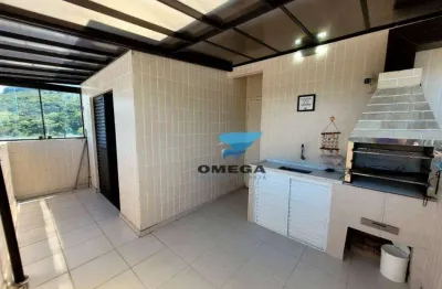 Cobertura à venda nas astúrias - guarujá/sp. prédio com uma das melhores áreas de lazer da região.