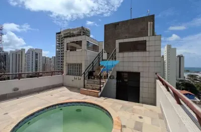 Cobertura duplex à venda em pitangueiras perto da praia com piscina e vaga