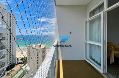 Do lado da praia - apartamento com linda vista ao mar à venda na melhor região da praia das pitangueiras, venha conhecer!