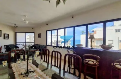 Apartamento com vista mar e 4 dormitórios à venda na praia das pitangueiras!