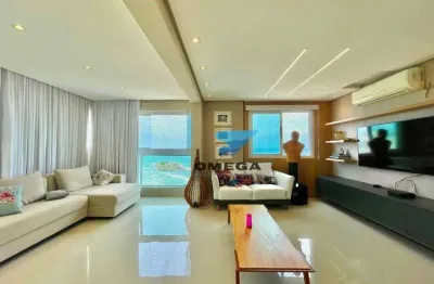 Cobertura duplex com 3 dormitórios, vista mar, piscina à venda na praia das pitangueiras - guarujá/sp