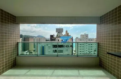 Prédio novo - apartamento com 3 dormitórios sendo 2 suítes à venda - astúrias - guarujá/sp. confira!