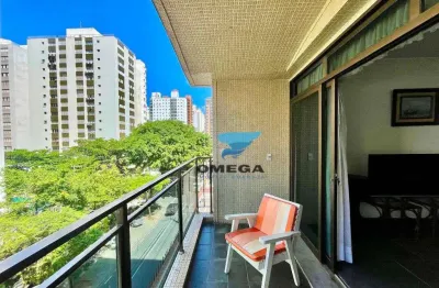 Apartamento com vista mar  à venda pertinho do mar na praia das pitangueiras - guarujá/sp. localização privilegiada!