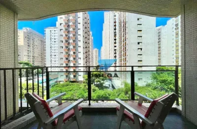 Apartamento com vista mar  à venda pertinho do mar na praia das pitangueiras - guarujá/sp. localização privilegiada!