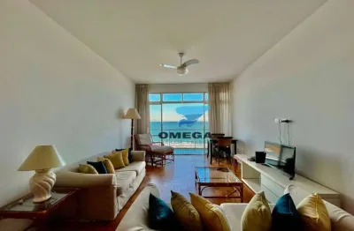 Apartamento frente mar à venda na praia das pitangueiras no guarujá i omega imoveis