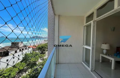 Apartamento à venda com vista para o mar em na pitangueiras no guarujá | omega imóveis