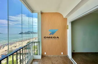 Apartamento frente mar à venda na praia das pitangueiras no guarujá i omega imoveis