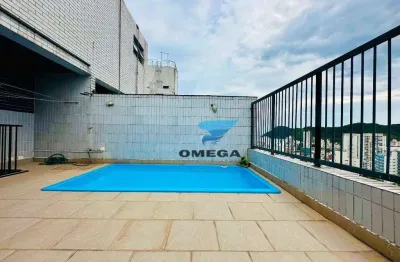 Cobertura à venda na praia das astúrias no guarujá | omega imóveis