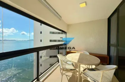 Apartamento vista mar à venda na praia das astúrias no guarujá i omega imoveis