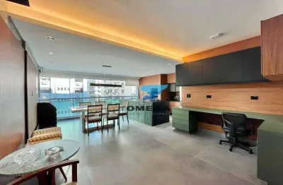 Apartamento com 3 dormitórios à venda, 110 m² por r$ 950.000,00 - pitangueiras - guarujá/sp