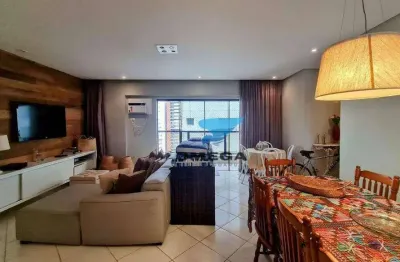 Vista mar - apartamento pé na areia com 4 dormitórios e varanda gourmet à venda na praia das astúrias - guarujá/sp