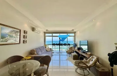 Apartamento à venda na praia das Pitangueiras no Guarujá I Omega Imoveis