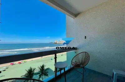 Apartamento frente ao mar com vaga à venda - pitangueiras - guarujá/sp