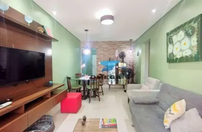Apartamento reformado com 2 dormitórios à venda na praia das pitangueiras - guarujá/sp