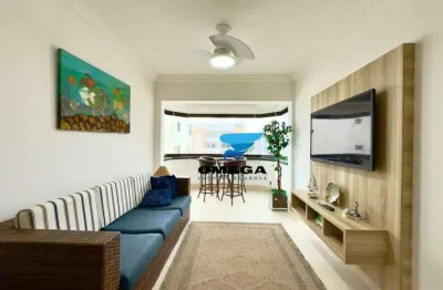 Apartamento reformado à venda praia do tombo no guarujá i omega imoveis