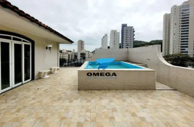 Cobertura à venda na Praia das Astúrias - Guarujá SP / Omega Imóveis