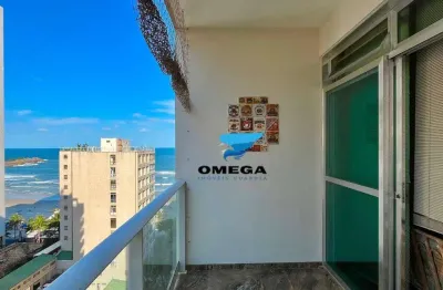 Praia das pitangueiras, guarujá, calçadão, vista mar, 4 dormitórios ( 1 suíte), sala para 3 ambientes, sacada, vista mar, 1 vaga