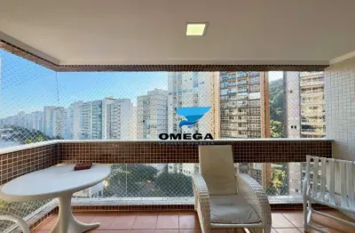 Apartamento com vista mar à venda na praia das pitangueiras no guarujá i omega imoveis