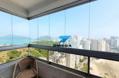 Apartamento à venda na praia das astúrias - guarujá sp / omega imóveis