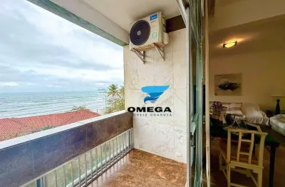 Apartamento beira mar à venda na praia das pitangueiras no guarujá i omega imoveis