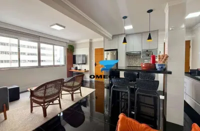Apartamento com vista mar à venda na praia das pitangueiras no guarujá i omega imoveis