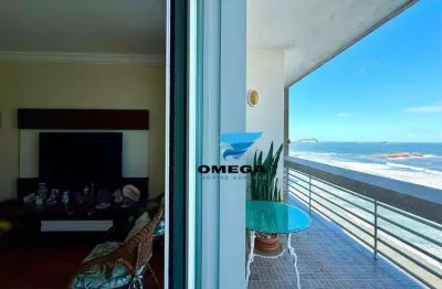 Apartamento beira mar à venda na praia das pitangueiras no guarujá i omega imoveis