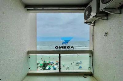 Apartamento frente ao mar com 3 dormitórios e 1 vaga à venda - pitangueiras - guarujá/sp