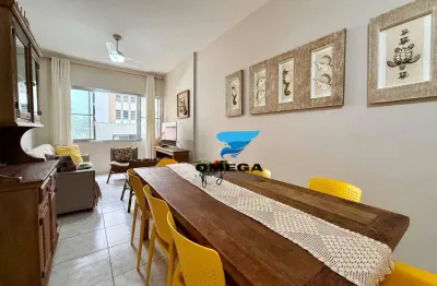 Apartamento com 3 dormitórios à venda, 92 m² por r$ 398.000,00 - pitangueiras - guarujá/sp