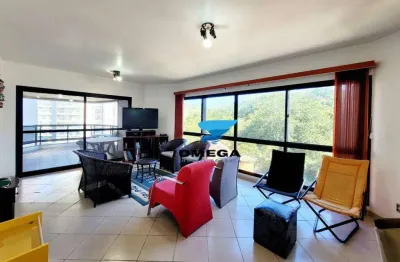 Apartamento com 5 dormitórios à venda, 166 m² por r$ 800.000,00 - jardim astúrias - guarujá/sp