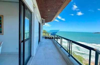 Cobertura duplex reformada à venda na praia do tombo no guarujá i omega imoveis