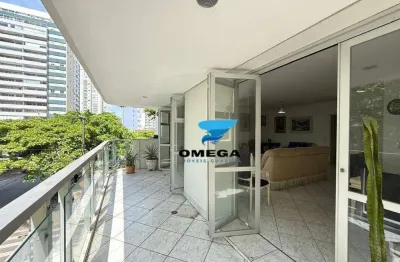 Apartamento com 5 dormitórios à venda, 181 m² por r$ 900.000,00 - pitangueiras - guarujá/sp