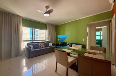 Apartamento com vista parcial para o mar à venda na praia das astúrias no guarujá i omega imoveis