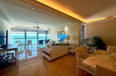 Apartamento beira mar à venda na praia das pitangueiras no guarujá i omega imoveis
