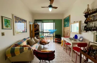 Apartamento com 1 dormitório à venda, 47 m² por r$ 360.000,00 - jardim astúrias - guarujá/sp