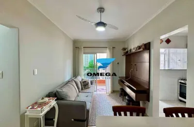 Apartamento com 1 dormitório à venda, 55 m² por r$ 400.000,00 - pitangueiras - guarujá/sp