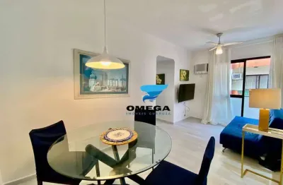 Apartamento com 2 dormitórios à venda, 65 m² por R$ 380.000,00 - Enseada - Guarujá/SP