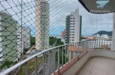 Apartamento à venda, praia do tombo- òmega imovéis guarujá|