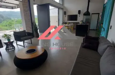 Casa em condomínio fechado com 4 quartos à venda no condomínio residencial reserva de atibaia, atibaia , 231 m2 por r$ 1.810.000