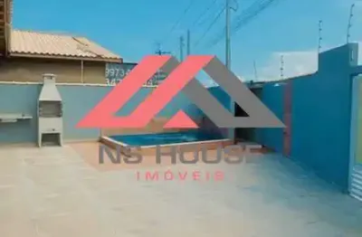 Casa com 2 quartos à venda no bopiranga, itanhaém , 60 m2 por r$ 370.000