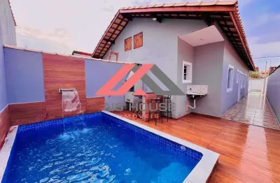 Casa com 2 quartos à venda no bopiranga, itanhaém , 65 m2 por r$ 350.000