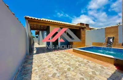 Casa com 2 quartos à venda no balneário califórnia, itanhaém , 90 m2 por r$ 280.000