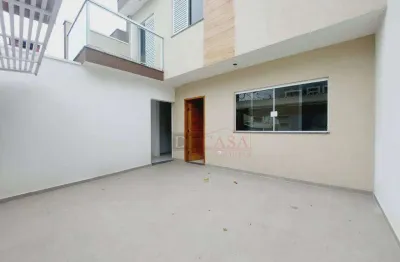 Sobrado Novo à Venda. 3 dormitórios (1 suíte e sacada), 2 Vagas de Garagem, Churrasqueira, Vila Alpina - São Paulo/SP