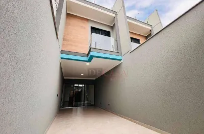 SOBRADO NOVO - FINO ACABAMENTO / 140m² / 3 Suítes / Área Gourmet / Ambiente de Academia - Salão de Jogos - Quarta Suíte / Terraço