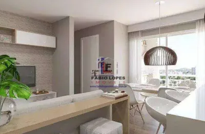 Apartamento com 1 dormitório à venda, 59 m² por r$ 402.800,00 - vila metalúrgica - santo andré/sp
