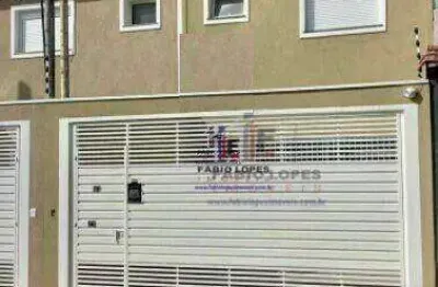 Sobrado com 3 dormitórios à venda, 125 m² por r$ 615.000,00 - vila homero thon - santo andré/sp