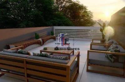 Excelente apartamento com cobertura - à venda - parque das nações - santo andré - sp - 84m²
