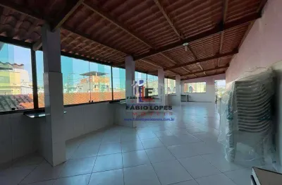 Sobrado com 4 dormitórios à venda, 255 m² por r$ 950.000,00 - vila palmares - santo andré/sp