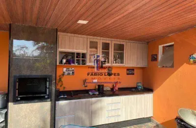 Casa com 3 dormitórios à venda por r$ 900.000 - jardim clube de campo - santo andré/sp